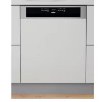   Whirlpool WBO 3O33 PL X Beépíthető mosogatógép, 14 teríték,9.5 L,11 prog.,43 dB,D,Felső evőeszk.,60 cm,Digit.kijelző, Autom.ajtónyit.