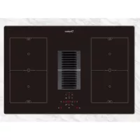 Cata AS-750 2 Beépíthető Indukciós főzőlap beépített páraelszívóval Keret nélküli,7470 W,Érintőszenzoros,Gyerekzár,