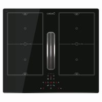 Cata AS-600 Beépíthető Indukciós főzőlap beépített páraelszívóval Keret nélküli,7530 W,Érintőszenzoros,Gyerekzár,