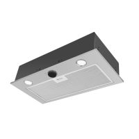 EVIDO SOTTO 60X Aláépíthető páraelszívó LED világítás 1 db motor,355 m3/h,49-65 dB,60 cm széles,C