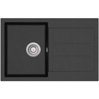   EVIDO Cubo 45S Antracit színű Gránit mosogatótál (105530)