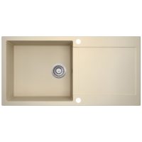   EVIDO Cubo XL 6S Bézs színű Gránit mosogatótál (105534)