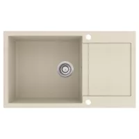   EVIDO Cubo XL 6S Compact Bézs színű Gránit mosogatótál (105537)
