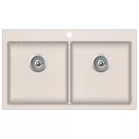 EVIDO Quadro 9 Bézs színű Gránit mosogatótál (105543)