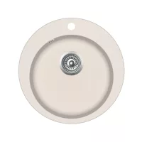   EVIDO Tondo kerek Bézs színű Gránit mosogatótál (105558)