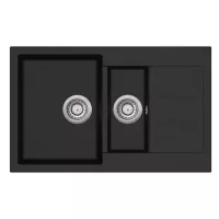   EVIDO Cubo 6S Compact Antracit színű Gránit mosogatótál (105574)