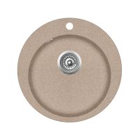   EVIDO Tondo kerek Avena színű Gránit mosogatótál (105730)
