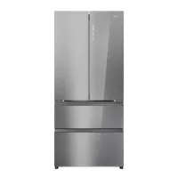   Haier HFR7819ENGC Szabadon álló, 4 ajtós, No Frost, világítás LED, energiaosztály E, Iconic Glass, Szé x Mé x Ma (mm) 830x635x1900