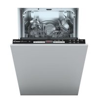   Candy CDIH 2D949 Beépíthető mosogatógép, 9 teríték,9 L,7 prog.,49 dB,E,Alsó evőeszk.,45 cm,Digit.kijelző, Autom.ajtónyit. nélkül