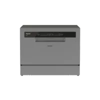   Candy CP 6E51LS Asztali mosogatógép, 6 teríték,6.5 L,5 prog.,51 dB,E,Alsó evőeszk.,Digit.kijelző, Autom.ajtónyit. nélkül