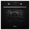 Midea N5P90E5 BeépíthetőSütő 10 funkcióval,70 L,Teleszkópos sütősín nélkül,Pirolitikus