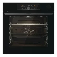   Gorenje BPSA6747A08BG Beépíthető Sütő 12 funkcióval,77 L,Teleszkópos sütősín,Pirolitikus
