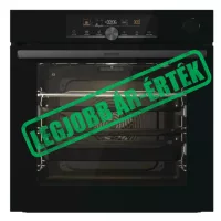   Gorenje BSA6747A04BG Beépíthető Sütő 12 funkcióval,77 L,Teleszkópos sütősín,Gőztisztítás