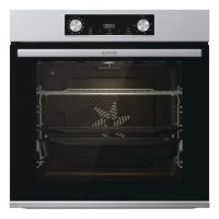  Gorenje BPS6737E14X Beépíthető Sütő 12 funkcióval,77 L,Teleszkópos sütősín,Pirolitikus