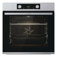   Gorenje BOS6737E13X Beépíthető Sütő 12 funkcióval,77 L,Teleszkópos sütősín,Gőztisztítás