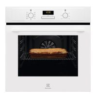   Electrolux EOF3H40BW Beépíthető Sütő,65 L,Teleszkópos sütősín nélkül,Gőztisztítás
