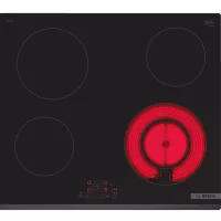   Bosch PKF631BB2E Beépíthető Kerámia főzőlap Keret nélküli,6600 W,Érintőszenzoros,Gyerekzár,nélkül