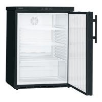   Liebherr FKUv 1610 Fekete ipari hűtővitrin (744-es variáns)