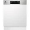 Electrolux EES47310IX Beépíthető mosogatógép, 14 teríték,9.9 L,8 prog.,44 dB,D,Alsó evőeszk.,60 cm,Digit.kijelző, Autom.ajtónyit.