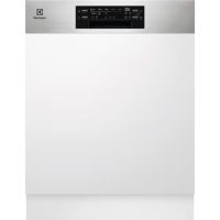   Electrolux EES47310IX Beépíthető mosogatógép, 14 teríték,9.9 L,8 prog.,44 dB,D,Alsó evőeszk.,60 cm,Digit.kijelző, Autom.ajtónyit.