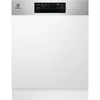   Electrolux EES47310IX Beépíthető mosogatógép, 14 teríték,9.9 L,8 prog.,44 dB,D,Alsó evőeszk.,60 cm,Digit.kijelző, Autom.ajtónyit.