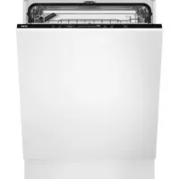   AEG FSS5261XZ Beépíthető mosogatógép, 13 teríték,9.9 L,7 prog.,44 dB,E,Alsó evőeszk.,60 cm,Digit.kijelző, Autom.ajtónyit.