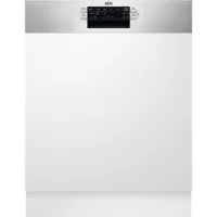   AEG FES5368XZM Beépíthető mosogatógép, 13 teríték,9.9 L,8 prog.,42 dB,D,Alsó evőeszk.,60 cm,Digit.kijelző, Autom.ajtónyit.