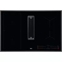   AEG CCE84543FB Beépíthető XT Bridge Indukciós főzőlap beépített páraelszívóval   Keret nélküli  7350 W,Érintőszenzoros,Gyerekzár 