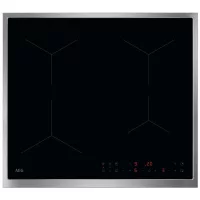   AEG TO64IA0FXB  Beépíthető Indukciós főzőlap uper Flat XL" rozsdamentes acél kerettel, 7350 W,Érintőszenzoros,Gyerekzár 