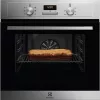 Electrolux EOH3F00BX Beépíthető Sütő,65 L,Teleszkópos sütősín nélkül,Gőztisztítás nélkül