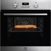 Electrolux EOH3F00BX Beépíthető Sütő,65 L,Teleszkópos sütősín nélkül,Gőztisztítás nélkül