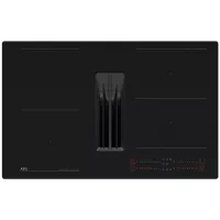   AEG CCE84779CB Beépíthető Indukciós főzőlap beépített páraelszívóval   Keret nélküli  7350 W,Érintőszenzoros,Gyerekzár 