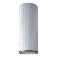  Faber Corinthia Isola EV8+ WH Matt/TS A37 Sziget páraelszívó LED világítás  1 db motor, 700 m3/h, 48-69 dB zajszint, 37 cm széles,  A Energiaosztály