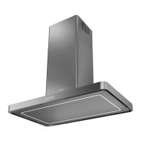   Faber T-Light Isola EV8+ X A100 Sziget páraelszívó LED világítás  1 db motor, 700 m3/h, 50-68 dB zajszint, 100 cm széles,  A Energiaosztály