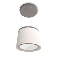   Faber Céline Plus WW/CG Matt KL Sziget páraelszívó LED világítás  1 db motor, 620 m3/h, 46-65 dB zajszint, 60 cm széles,  A Energiaosztály