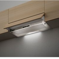   Faber 152 SRM LG A90 Mennyezetbe építhető páraelszívó LED világítás  1 db motor, 225 m3/h,  52-68 dB zajszint,  90 cm széles,  D Energiaosztály