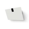 Faber Soft Edge Bianco Kos A80 Fali páraelszívó LED világítás 1 db motor,770 m3/h,48-68dB,80 cm széles, A+