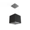 Faber Soft Cube Nero Ingo F40 Sziget páraelszívó LED világítás  1 db motor, 700 m3/h, 48-69 dB zajszint, 40,9 cm széles,  A Energiaosztály
