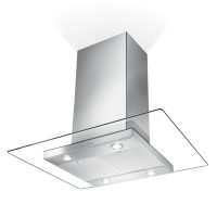  Faber Glassy Isola/SP EV8 X/V NS A90 Sziget páraelszívó LED világítás  1 db motor, 700 m3/h, 52-70 dB zajszint, 90 cm széles,  B Energiaosztály