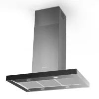   Faber Stilo Glass Smart Isola A90 Sziget páraelszívó LED világítás  1 db motor, 710 m3/h, 50-69 dB zajszint, 90 cm széles,  B Energiaosztály