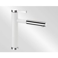 Blanco LINEE-S Silgránit-K Fehér színű-K Gránit - króm csaptelep (518441) Blanco LINEE-S Silgránit-K Fehér színű-K Gránit - króm csaptelep (518441)