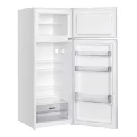   Whirlpool W55T0 412W Felülfagyasztós hűtőszekrény E,169L/37L,Nofrost nélkül,40 dB,Szél: 55 cm,Mag: 143 cm,Mély: 55 cm