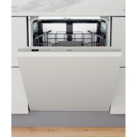 Whirlpool WCIC 3C33 P Beépíthető mosogatógép, 14 teríték,9.5 L,8 prog.,43 dB,D,Alsó evőeszk.,60 cm,Digit.kijelző, Autom.ajtónyit.