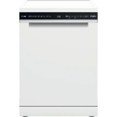 Whirlpool W7F HS41 Szabadonálló mosogatógép 15 teríték, 11 L fogyasztás, 8 program, 41 db zajszint, C energiaosztály, Felső evőeszköztartó tálca, 60 cm, Digit. kijelző Whirlpool W7F HS41 Szabadonálló mosogatógép 15 teríték, 11 L fogyasztás, 8 program, 41 db zajszint, C energiaosztály, Felső evőeszköztartó tálca, 60 cm, Digit. kijelző