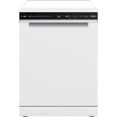   Whirlpool W7F HS41 Szabadonálló mosogatógép 15 teríték,11 L,8 prog.,41 dB,C,Felső evőeszk.,60 cm,Digit.kijelző, Autom.ajtónyit.