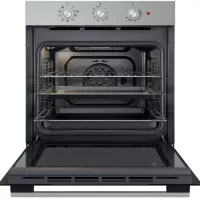   Whirlpool OMK38HU0X Beépíthető Sütő 8 funkcióval,71 L,Teleszkópos sütősín nélkül,Hidrolitikus öntisztítás