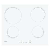   Candy CH64CCW Beépíthető Kerámia főzőlap Keret nélküli,6500 W,Érintőszenzoros,Gyerekzár