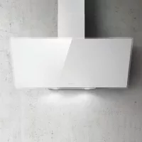   Elica SHIRE WH/A/90 fehér üveg Fali páraelszívó LED világítás 1 db motor,650 m3/h, 52-64 dB,90 cm széles,A