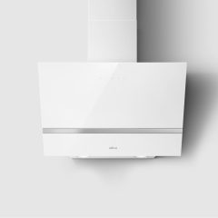   Elica STILL WH/A/60 fehér üveg Fali páraelszívó LED világítás 1 db motor,600m3/h, 55-63 dB,60 cm széles,D