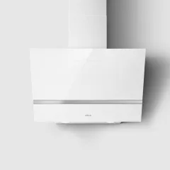  Elica STILL WH/A/60 fehér üveg Fali páraelszívó LED világítás 1 db motor,600m3/h, 55-63 dB,60 cm széles,D